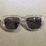 [서초,크롬하츠 정식거래처] box-officer(박스 오피서) #여름에 쓰기 좋은 시원한 컬러의 투명 선글라스