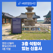 영천 신월리 통일신라시대 3층 석탑이 있는 신흥사