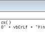 [Visual Basic 6.0] 11.비주얼베이직 6.0 - 줄 바꾸기 명령어 : vbCrLf