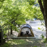 캠핑 쉘터 텐트 아코플라 티니큐브 C4(C3) 모듈형 거실 터널 텐트 사용후기