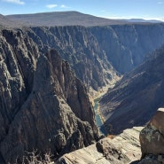 콜로라도의 가장 높은 수직 절벽, 거니슨 블랙 캐년(Black Canyon)
