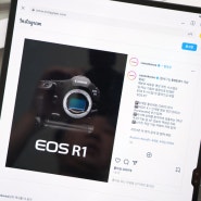 캐논 EOS R1 플래그십 풀프레임 미러리스 카메라 발표