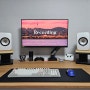 KEF LSX2 스피커 스탠드 캔스톤 ST-15 리뷰 - 책상 스피커 스탠드 추천