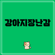 강아지장난감 찐 추천! 베스트 아이템 - Top5