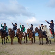 제주도 택시투어 제주도 승마체험 쇠와꽃승마장 어린이승마체험