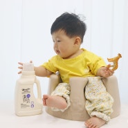 아기옷첫세탁 천연아기세제 몽디에스 섬유세제 성분부터 성능까지 깨끗!