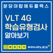 에듀플렉스 학습유형검사 - VLT 4G 알아보기
