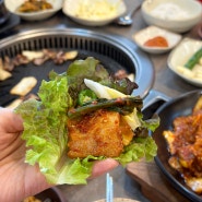 서울 영등포구청 쌈밥 맛집 깔끔한 반찬에 쌈 채소가 신선한 시골쌈밥