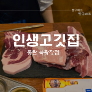 동탄 북광장 맛집 단체 회식하기 좋은 고깃집 '인생고깃집'