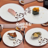 종로맛집 오마카세 '오사이초밥' 광화문점, 디너 3만원도 안되는 가성비 맛집!