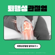 안성 무릎 통증 원인은 퇴행성관절염