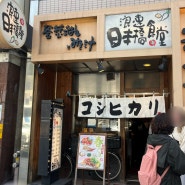 오사카 난바 일본 가정식 마이도 오오키니 쇼쿠도 나니와 닛폰바시 식당