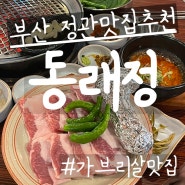 정관맛집 동래정 정가브리살, 동래목살 4인분 + 제주산방 물밀면, 볶음밥까지!💜🐷