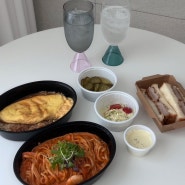 동명동 맛집 : 오믈렛과 가츠 산도가 맛있는 목하식당