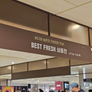 롯백본점팝업 롯데백화점 본점 팝업스토어(5/17-23): BEST FRESH 상품전, 안스베이커리 ANS BAKERY