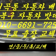 하월곡동 자동차 배터리 현대 아반떼AD 밧데리 무료출장교체 XP56219!
