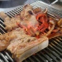 일산시장 근처 연탄갈비 돼지갈비 껍데기 싸고 맛있는 구일산 고기집