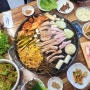 진주 솥뚜껑삼겹살 맛집 평거동 자매식당 항정살 파티