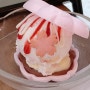젤라또 모나카 일본 봄 계절 한정 카페 디저트 벚꽃 아이스크림