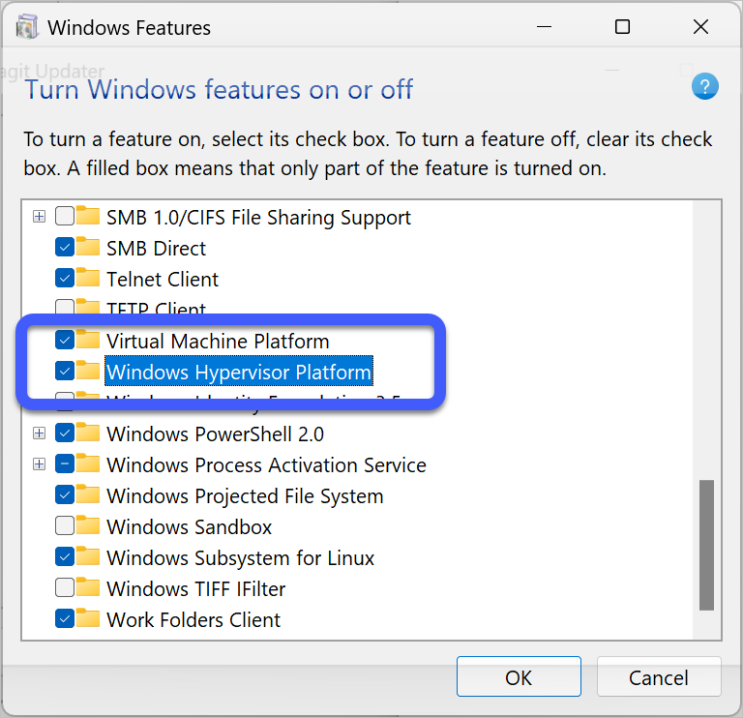 Windows WHPX(Windows Hypervisor Platform)를 이용한 Android Emulator 가속