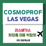 COSMOPROF(코스모프로프)⦁라스베가스⦁미국화장품미용박람회 개최안내!