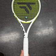 테니스 입문 2개월 차, 생에 첫 라켓 테크니화이버 구입기 @부천 정스포츠 (TF X1 V2 300g)