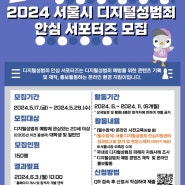 서울시 디지털 성범죄 안심 서포터즈 모집 ( ~5. 29), 위촉장, 기념품