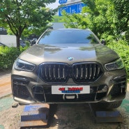 수원휠복원 BMW X6순정휠21인치 전면가공휠 주차기스 다이아컷팅복원 수원휠수리8949