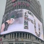 중국 전광판을 점령한 '푸바오' 사진