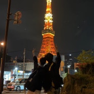 도쿄여행 도쿄타워 나만아는 숨겨진 야간 포토스팟 (도쿄여행 3일차)