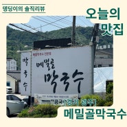 뎅딩이의 솔직리뷰 [경기 광주] 메밀골 막국수
