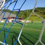뜨거운 햇살아래 남부생활체육공원에서 즐기는 산청50fc 축구