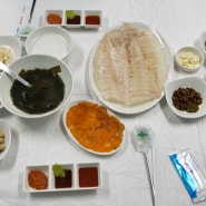 신선한 회 킹크랩을 먹을 수 있는 광양시맛집 광양수산물센터 강동유통