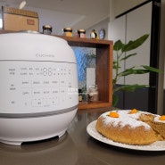 쿠첸 121 플러스 전기압력밥솥 당근 케이크 핫케이크 카스테라 만들기