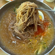 [전북•전주]효자동 전주대 근교 막국수 맛집 "진미면막국수"