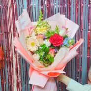 가산 꽃집 블로썸가든 부모님 꽃다발 선물