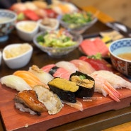 왕십리역 맛집 스시도쿠, 신선한 스시를 즐길 수 있는 곳 혼마구로 미쳤다.