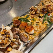 대만 타이베이 시먼딩 맛집 근래철판구이 스테이크 관자 철판요리