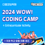 ⛱️디랩 WOW 여름캠프⛱️