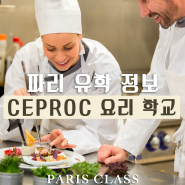 [파리 유학 정보] 파리 요리 학교 / CEPROC 요리 학교