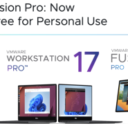 VMware Fusion Pro & Workstation Pro 개인 사용자는 공짜~ Free