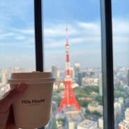 도쿄 새로운 뷰맛집 아자부다이힐스 전망대 34층 스카이룸카페 후기(ft.가격)