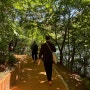 부산 회동수원지 주차장 땅뫼산 황토숲길 산책코스 맨발걷기 트레킹