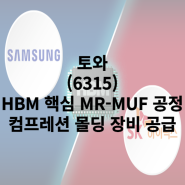 HBM 핵심 MR-MUF와 컴프레션 몰딩, 토와 TOWA 주식 (6315)