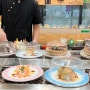 김해 주촌 오늘은 스시로, 골라 먹는 재미가 있는 회전 초밥 22접시, 냉모밀 후기