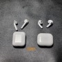애플 오픈형 무선 이어폰 에어팟 3세대 2세대 디자인 기능 차이점 비교