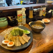 일본 도쿄: 신주쿠 라멘, 츠케멘, 우동 맛집 후기 | 타츠노야 츠케멘/ 라멘 나기/ 기비츠미