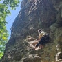 하드프리 자연 암벽등반 : 선운산 속살바위 투구바위, 주차 어프로치 정보, 새내기, 백암3코스