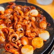 송파헬리오시티 맛집 - 매콤한 철판쭈꾸미볶음이 맛있는 서울쭈꾸미쌈겹