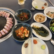[몽돼지 방이역 본점] 방이역고기집 올림픽공원맛집 | 고기와 하이볼 얼큰술밥까지 완벽한 곳